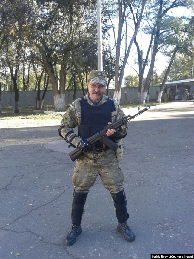 Сергій Несвіт під час служби. Фото з особистого архіву автора