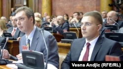 Aleksandar Vučić i Nebojša Stefanović