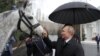 Bishkek, Kyrgyzstan - Vladimir Putin / Russian President Vladimir Putin strokes an Orlov Trotter, a horse presented by his Kyrgyz counterpart Sooronbay Jeenbekov, after the talks in Bishkek, Kyrgyzstan March 28, 2019. REUTERS/Maxim Shemetov