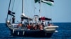 Brod Madleen s aktivistima isplovljava iz sicilijanske luke Catania, Italija, 1. juna 2025.