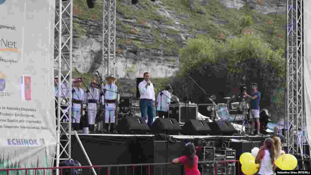 Fostul premier Vlad Filat, patronul festivalului Gustar. 