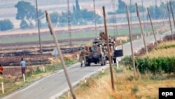 Suriya sərhədində Türkiyə tankları