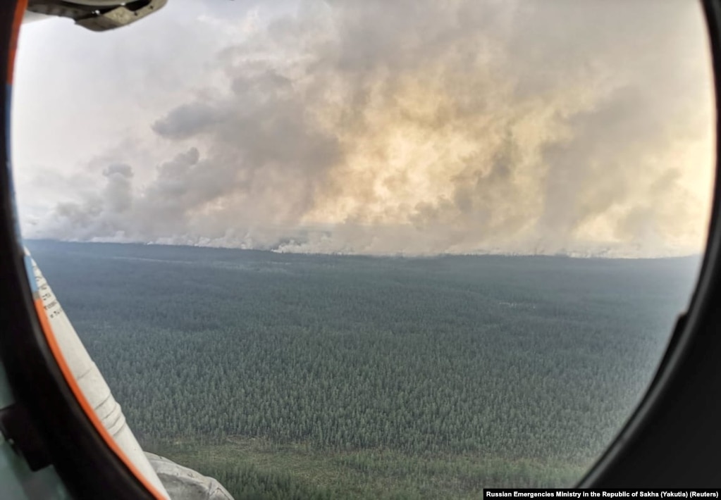 Пожары в Сибири в свежих снимках. Фото