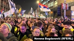 Studentski protest u Beogradu, 27. januar 2026. 