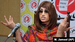 Social media star Qandeel Baloch was found strangled in her home in Punjab Province in 2016. 