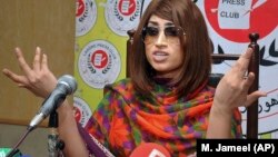 Qandeel Baloch was strangled to death by her brother, Muhammad Waseem, in 2016.