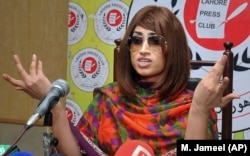Qandeel Baloch is one of the most well-known victims of honor killings in Pakistan. (file photo)