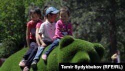 Бишкек шаары. Иллюстрациялык сүрөт.