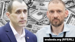 Каляж: Павал Севярынец (зьлева), Сяргей Ціханоўскі