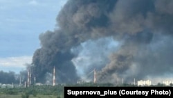 Tym ngrihet pas një shpërthimi në rajonin e Saratovit në Rusi më 31 maj.