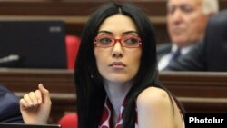 Armenia -- Newly appointed Justice Minister Arpine Hovannisian.