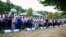 Potocari, Srebrenica, Bosnia-Herzegovina, Burial of seven genocide victims on the 30th anniversary of the Srebrenica genocide. July 11, 2025. 