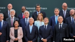 სალომე ზურაბიშვილი "უკრაინის მშვიდობის სამიტზე" შვეიცარიაში, 2024 წლის ივნისი