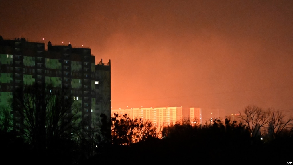 Ілюстраційне фото. Робота протиповітряної оборони в Києві, листопад 2025 року