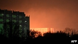 Ілюстраційне фото. Збиття «Шахеда» над Києвом, листопад 2025 року