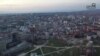 COVID-19: Pamje me dron nga Prishtina, Praga dhe Sarajeva