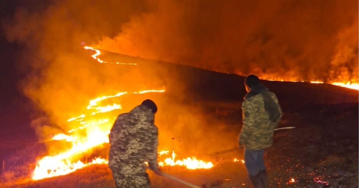 Wildfires Rage In Armenia