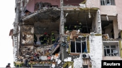 پیامد حمله موشکی روسیه به کی‌یف. بامداد شنبه ۶ دی