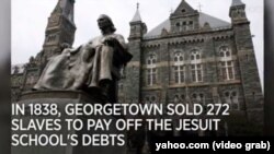 ABŞ-ın Corctaun Universiteti (Georgetown University) özünün quldarlıqla tarixi bağlarına görə üzr istəyib. 