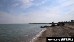 Берег Керченского пролива, архивное фото