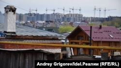 Вид на Казань со стороны Вознесенского: это один из самых крупных и густонаселенных поселков в городской черте. 