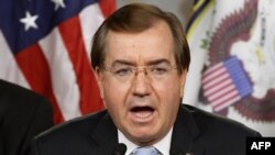 U.S. -- Ed Royce (R-CA) speaks during a news conference in Washington, DC, 29Mar2011