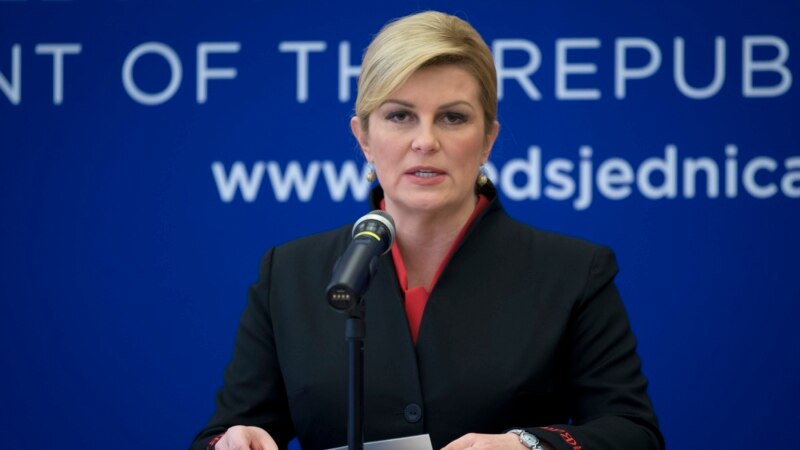 Predsednica Hrvatske podržala rešavanje sudbine nestalih
