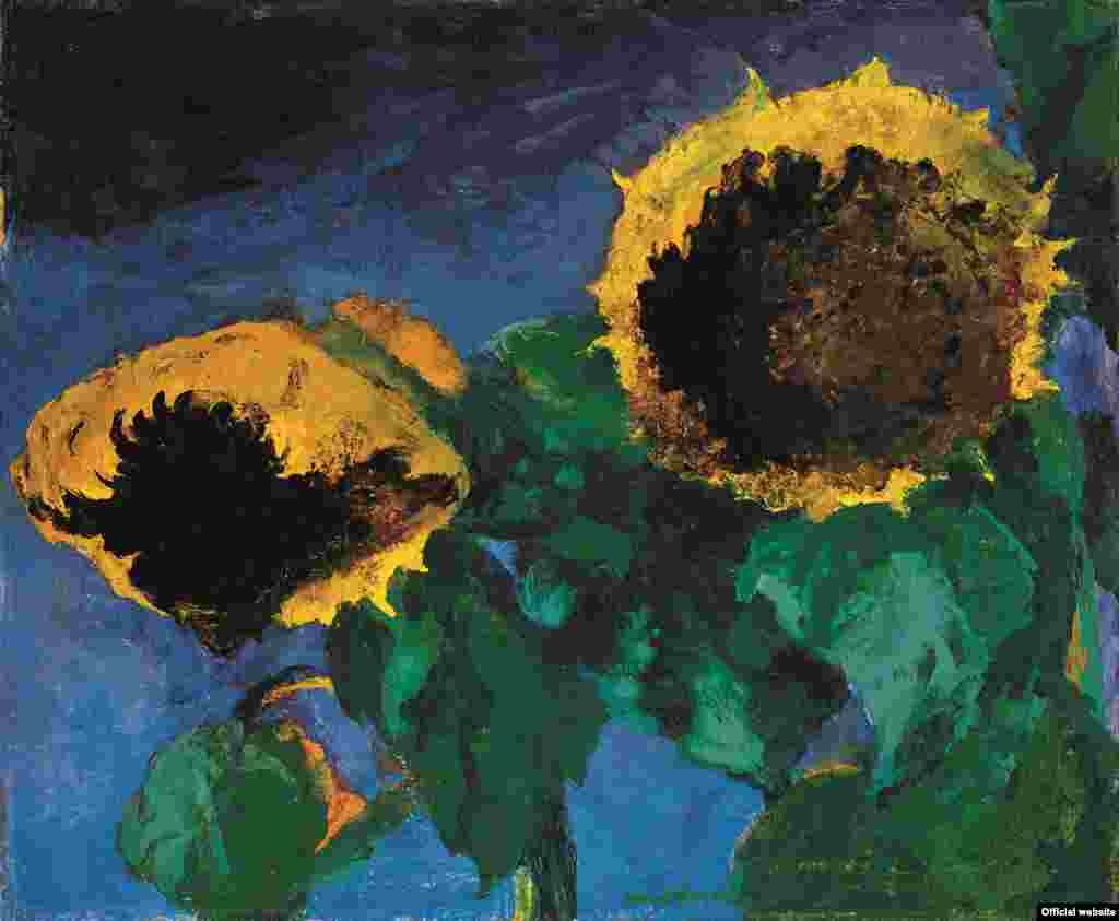 Emil Nolde, Floarea soarelui.