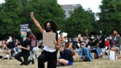 Protest solidarnosti sa pokretom ' Crni životi su bitni' u Hagu, 2 juna 2020.