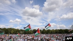 Tens of thousands of pro-Palestinian demonstrators held mass rallies in London throughout the month of August.