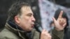 Saakashvili Defiant As Police Clash With Supporters At Kyiv Protest Camp