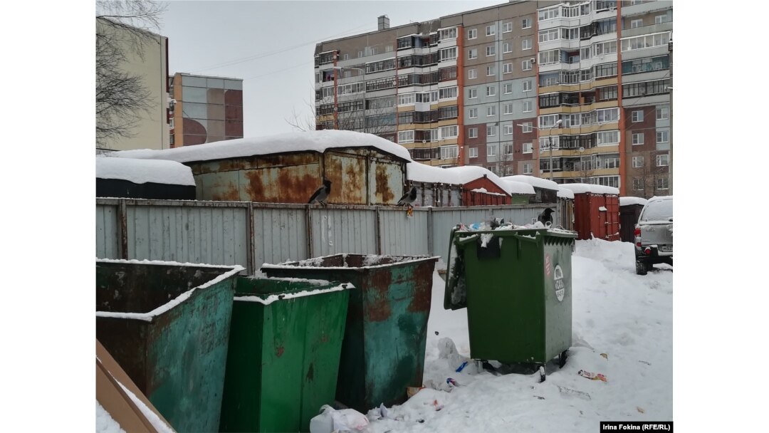 Контейнерная площадка в Архангельске