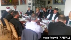 Predstavnici verskih zajednica na Kosovu, tokom sastanka 