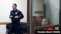 Исполнитель Дмитрий Кузнецов (Хаски) на заседании суда 22 ноября