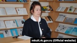 Председатель Союза крымскотатарских писателей Урие Эдемова 