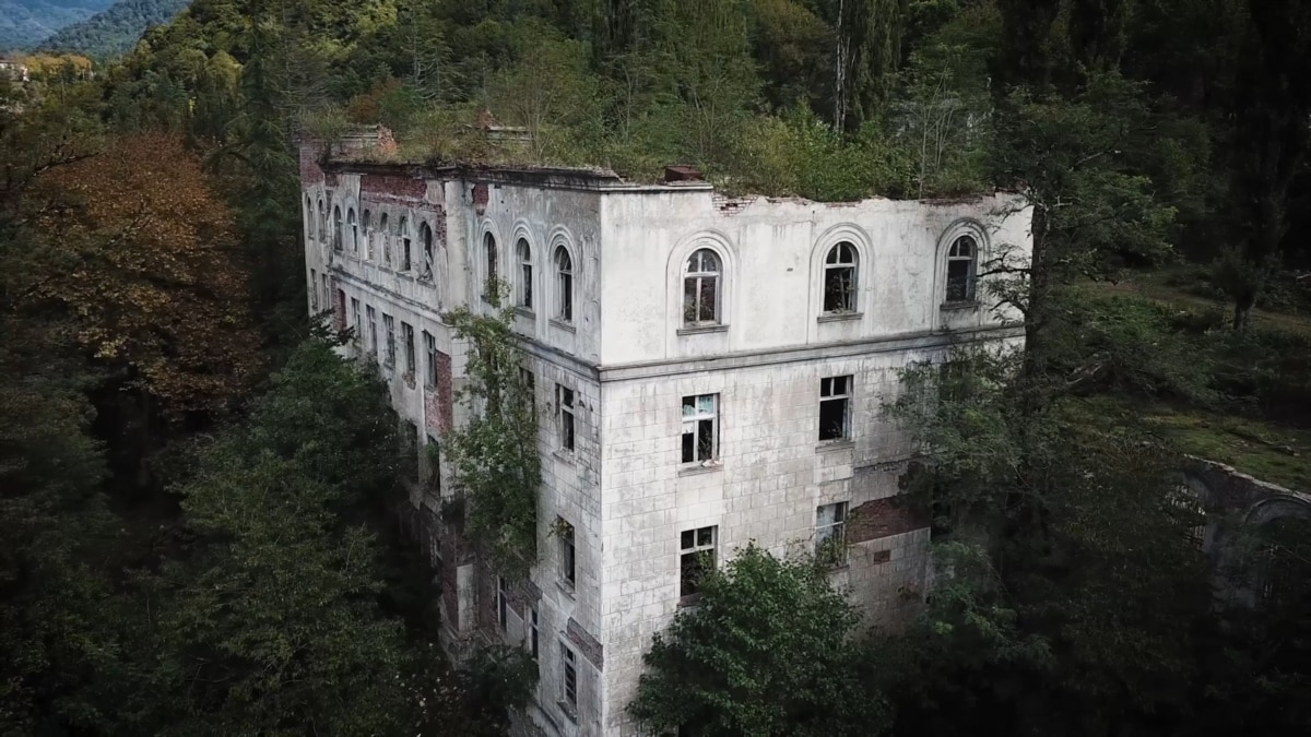 Forest Reclaiming Abkhaz Ghost Town