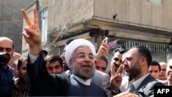 Հասան Ռոհանին հունիսի 14-ի ընտրություններում քվեարկելուց հետո