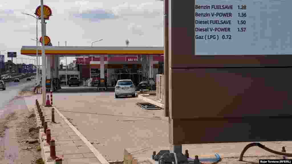 Cene na pumpi kompanije Shell 3. i 9. marta.