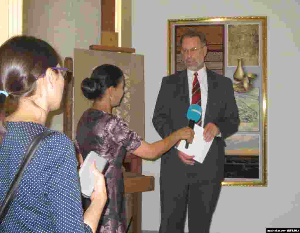 Посол США в Туркменистане Аллан Филлип Мустард&nbsp;