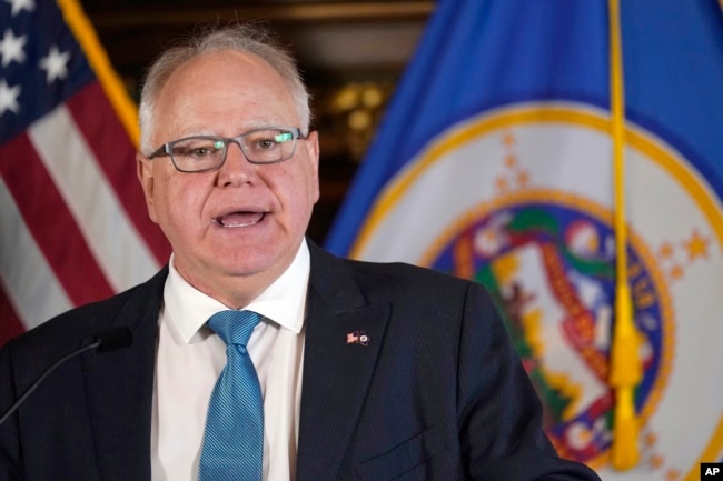 Tim Walz.