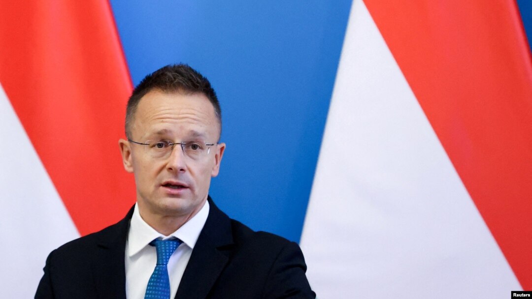 Міністр закордонних справ Угорщини Петер Сійярто