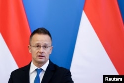 Голова МЗС Угорщини Петер Сійярто