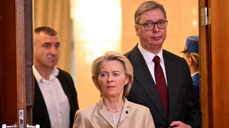 Von der Leyen në Beograd: Presim hapa konkretë nga Serbia në rrugën drejt BE-së