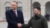 Президент Польщі Кароль Навроцький (л) і президент України Володимир Зеленський, архівне фото