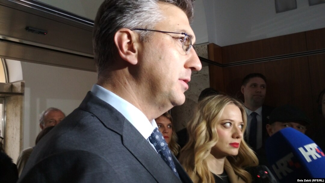 Premijer Hrvatske Plenković i pokretačica Inicijative Spasi me Jelena Veljača