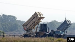 Two Patriot missile batteries (file photo)