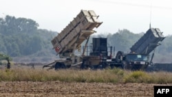 Two Patriot missile batteries (file photo)