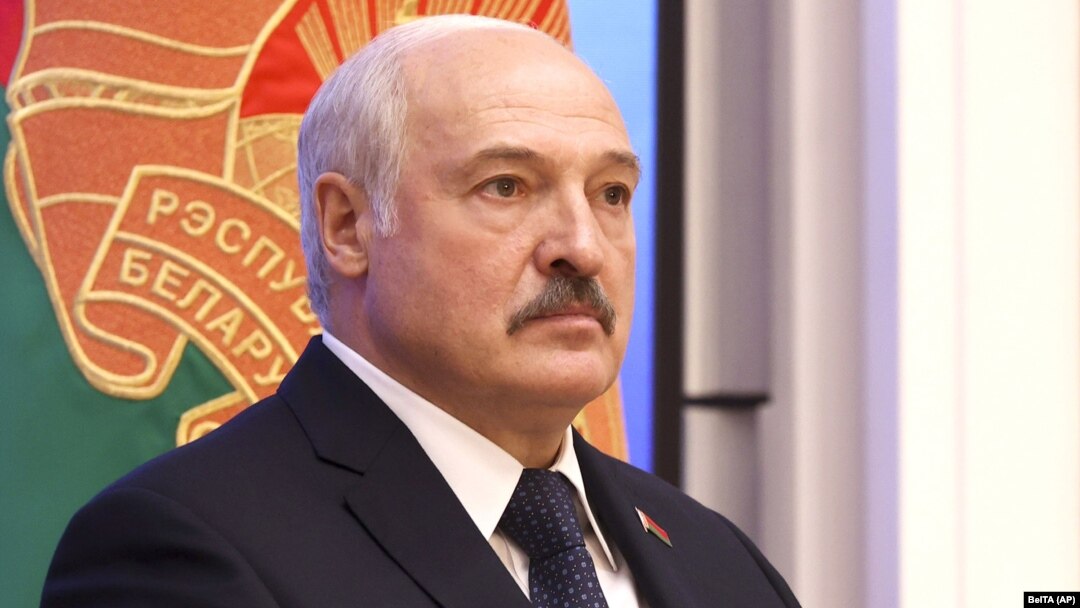 Belarusian leader Alyaksandr Lukashenka 