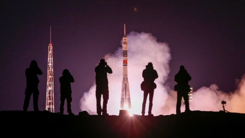 U.S.-Russian Crew Blasts Off To International Space Station