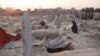 Turkmenistan. Cemetery in Mazari Sheriph, Afghanistan. January 2020